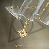 Harry Potter x FANCIME Deathly Hallows Sterling Silver Necklace