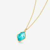 Ocean Dream Dainty Silver Necklace