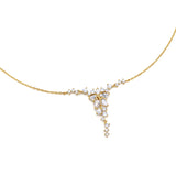 FANCIME "Vega Serenade" Twinkling Star Alpha Lyrae Sterling Silver Necklace