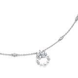 FANCIME "Vega Aureole" Twinkling Star Alpha Lyrae Sterling Silver Necklace