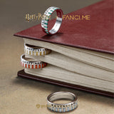 Harry Potter x FANCIME Slytherin House Silver Ring