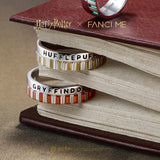 Harry Potter x FANCIME Hufflepuff House Silver Ring