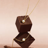 Bracelet pendentif en argent Promise Lock
