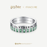 Harry Potter x FANCIME Slytherin House Silver Ring