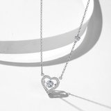 "Passionate Pulse" Sterling Silver Necklace