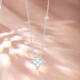 "Starlit Melody" Sterling Silver Necklace