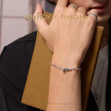 Harry Potter x FANCIME Patronus Mark Silver Bracelet Thermochromic Design