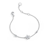 FANCIME "Ms Vega" Twinkling Star Alpha Lyrae Sterling Silver Bracelet