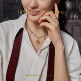 Harry Potter x FANCIME Magnetic Silver Charm Necklace