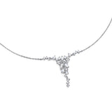 FANCIME "Vega Serenade" Twinkling Star Alpha Lyrae Sterling Silver Necklace