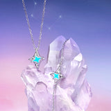Collar con colgante FANCIME "Starlit Dream" Centelleante de plata esterlina