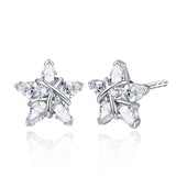 FANCIME "Ms Vega" Twinkling Star Alpha Lyrae Sterling Silver Stud Earring