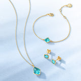 Ocean Dream Dainty Silver Necklace