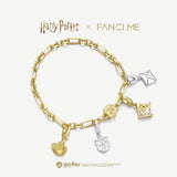 Harry Potter x FANCIME Magic Charm Sterling Silver Bracelet