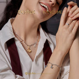 Harry Potter x FANCIME Magnetic Silver Charm Necklace