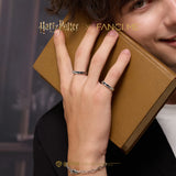 Harry Potter x FANCIME Patronus Mark Silver Ring Thermochromic Design
