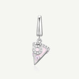 Sweet Cake Silver Charm