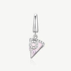 Sweet Cake Silver Charm