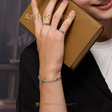 Harry Potter x FANCIME Patronus Mark Silver Bracelet Thermochromic Design