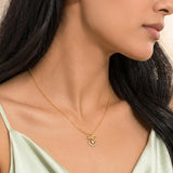 Nature-Inspired Lily of the Valley Dainty Silver Necklace