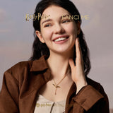 Harry Potter x FANCIME Golden Snitch Sterling Silver Necklace