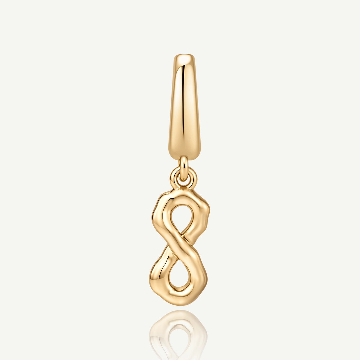 Molten Love Infinity Charm Sterling