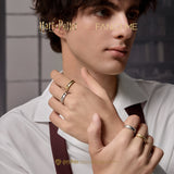 Harry Potter x FANCIME Hufflepuff House Sterling Silver Ring
