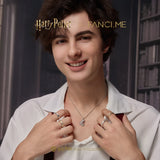 Harry Potter x FANCIME Slytherin House Sterling Silver Ring