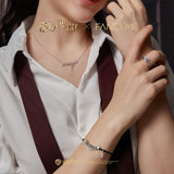 Harry Potter x FANCIME Always Silver Necklace