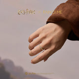 Harry Potter x FANCIME Golden Snitch Silver Ring