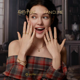 Harry Potter x FANCIME Hufflepuff House Sterling Silver Ring