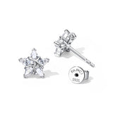 FANCIME "Ms Vega" Twinkling Star Alpha Lyrae Sterling Silver Stud Earring