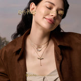 Harry Potter x FANCIME Goldener Schnatz Halskette aus Sterlingsilber