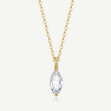 0.55 ct LGD Marquise Glow 14K Gold Necklace