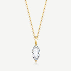 0.55 ct LGD Marquise Glow 14K Gold Necklace