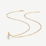 0.55 ct LGD Marquise Glow 14K Gold Necklace