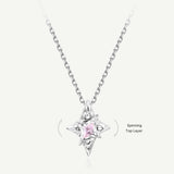 Collar con colgante FANCIME "Starlit Dream" Centelleante de plata esterlina