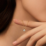Bracelet pendentif en argent Promise Lock