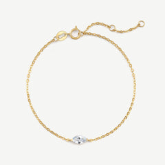 0.31 ct LGD Marquise Glow 14K Gold Bracelet