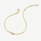 0.31 ct LGD Marquise Glow 14K Gold Bracelet