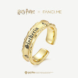 Harry Potter x FANCIME Slytherin House Sterling Silver Ring
