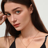 FANCIME „Mini Love“ Halskette mit kleinem Herz aus 14-karätigem Gelbgold