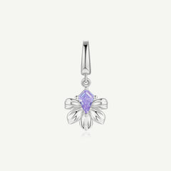 Eternal Lily Silver Charm