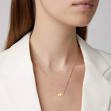 FANCIME Lucky Elephant Necklace 925 Sterling Silver High Polished Lucky Elephant Necklace