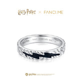 Harry Potter x FANCIME Patronus Mark Silver Ring Thermochromic Design