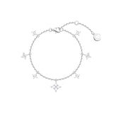 FANCIME "Starlit Dream" Sparkling Sterling Silver Bracelet