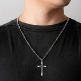 FANCIME Black Highlight Cross Sterling Silver Necklace Show