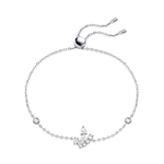 FANCIME "Crystal Joy" Flying Butterfly Sterling Silver Bracelet  Main
