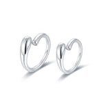 FANCIME "A Vow To Love" Couple 925 Sterling Silver Adjustable Ring Main