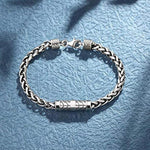 FANCIME DESTINATION Charm Wheat Chain Sterling Silver Bracelet  Show